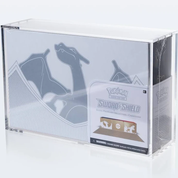 Estojo de acrílico da coleção Charizard Ultra Premium